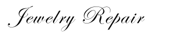 Jewelry Repair by David Wilson, Jewelry Designer, Goldsmith, Inc.